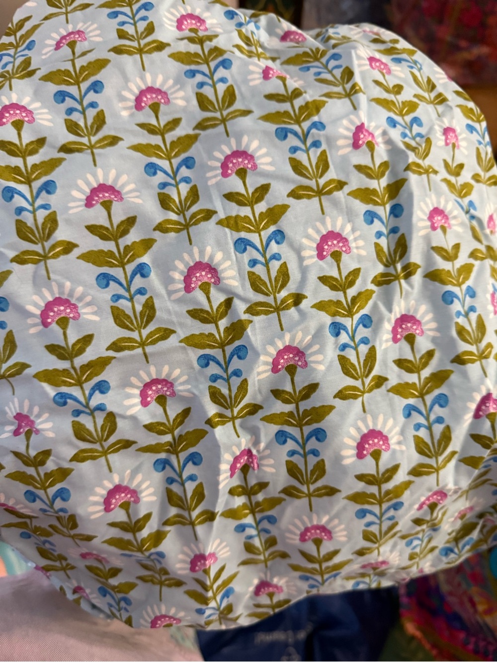 New The Company Store Full Size Idril Classic Cool Cotton Percale Sheet Set - Picture 5 of 6
